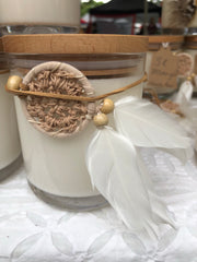 Soy Wax Candle - Low Isles (Watermelon, Basil & Cucumber)